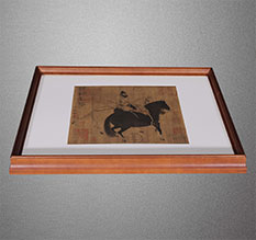 桑植书画装裱配框服务案例