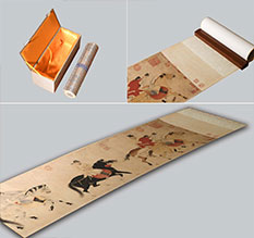 桑植馆藏书画复制博物馆书画复制服务