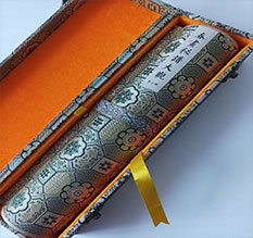 桑植书画装裱案例